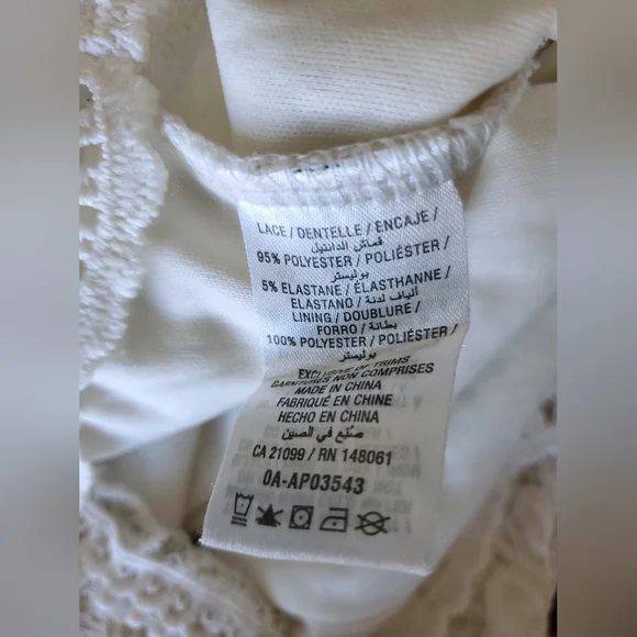 ♻ 2/$10 CLEARANCE: Ardene Sleeveless Lace Blouse - Picture 5 of 5